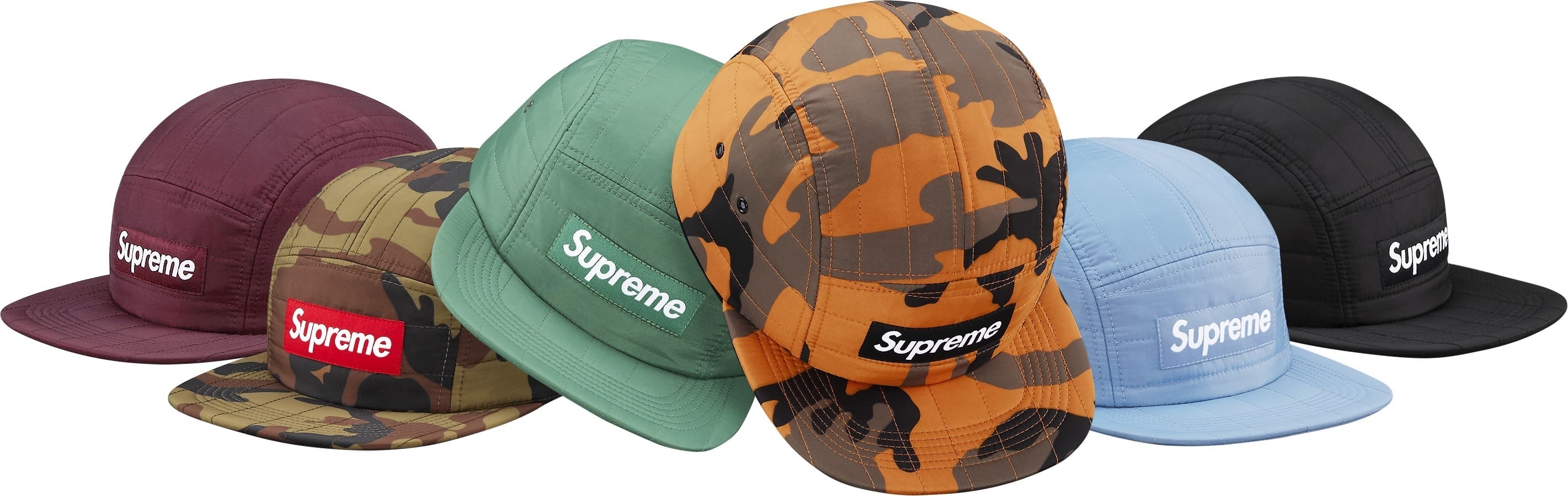 Taffeta Quilted Camp Cap